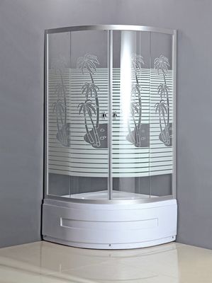 알루미늄 구조 자급식 샤워 칸막이 900x900x1950mm