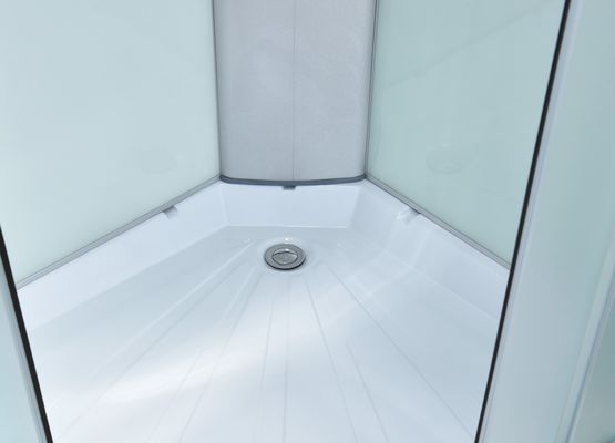 900×900mm 웻 룸 샤워 인클로저 6mm 투명 유리