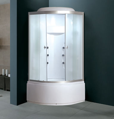 주문 제작된 유리문 소용돌이 수증기 샤워기 캐빈 적당한 욕실