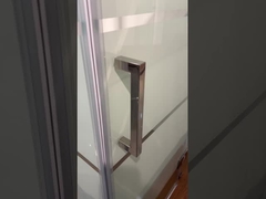 백색 인쇄 유리 와 알루미늄 프레임 을 가진 저렴한 샤워실