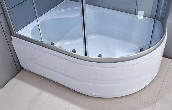 알루미늄 구조 자급자족 샤워 칸막이실 작은 목욕탕 4mm 1200×800×1960mm