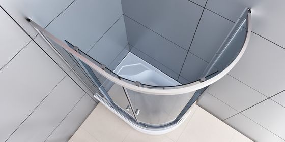 알루미늄 구조 자급자족 샤워 칸막이실 작은 목욕탕 4mm 1200×800×1960mm