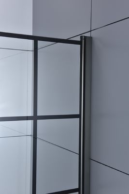 알루미늄 프레임 1800x800mm 피벗 샤워 스크린 슬라이딩 오픈